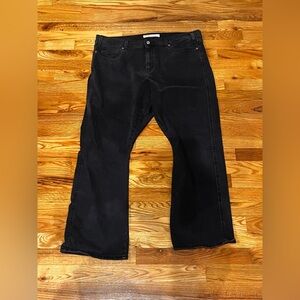 Levi Signature kick boot black jeans